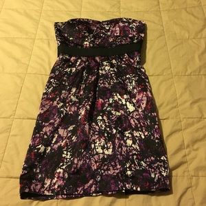 Strapless dress