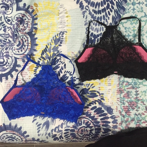 TWO Victoria's Secret Racerback Bras - Picture 2 of 3