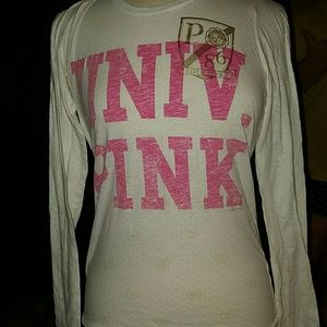 PINK Victorias Secret UNIV PINK Long Sleeve