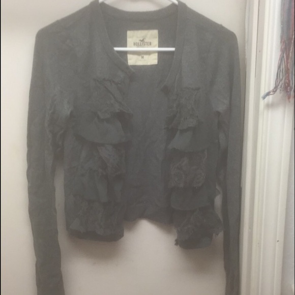 Hollister Cropped Cardigan