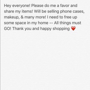 PSA: ALL THINGS MUST GO