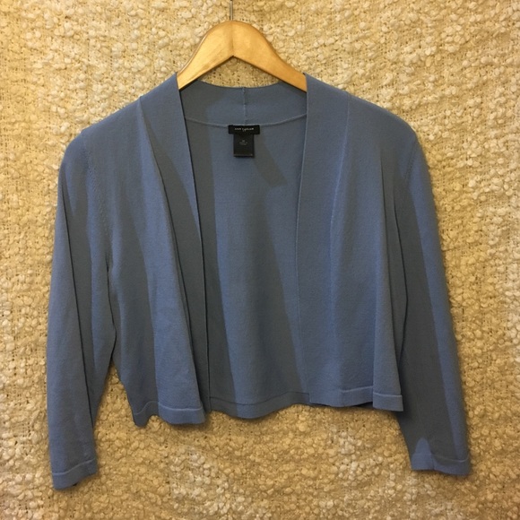 Ann Taylor light purple/blue shrug