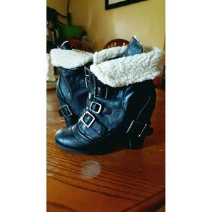 Guess 3inch heel boots