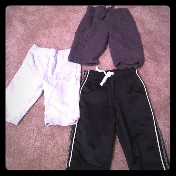 3 pair 3month boy pants