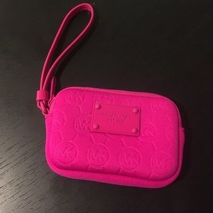 Michael Kors Pink Wristlet