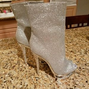 Open toe high heel boots ON HOLD FOR @TYYE2003