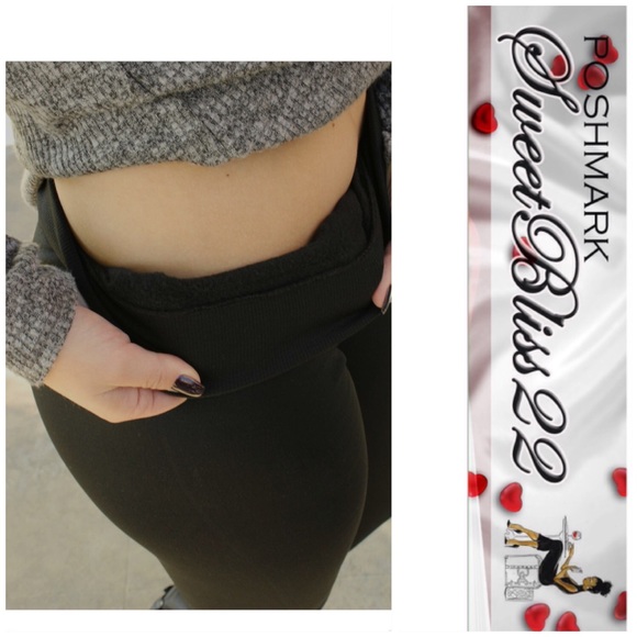 💄Tummy Tuck Control Fleece Lined Leggings💄 - Picture 2 of 2