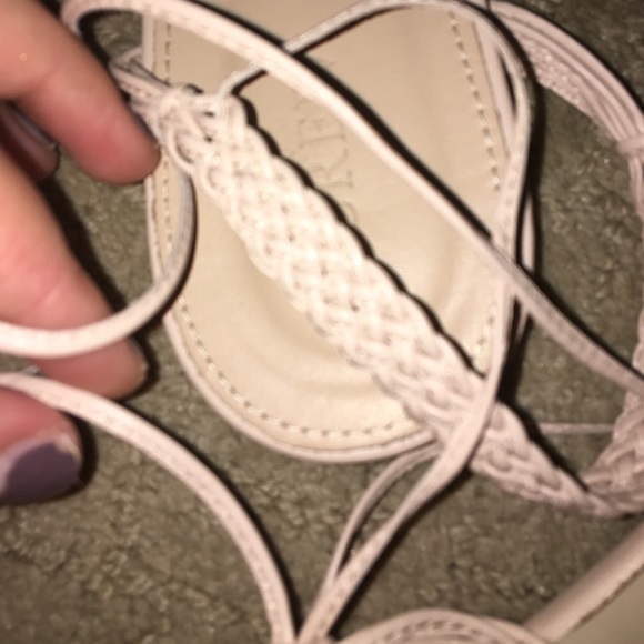 J Crew silver sparkly pointy flats - Picture 4 of 6