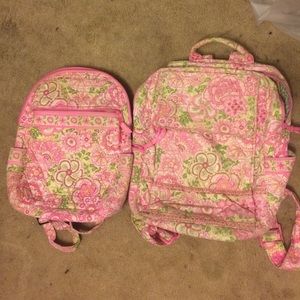Vera Bradley Backpack Set