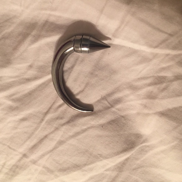 Givenchy clip on metal earring