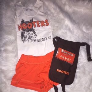 Lower on Ⓜ️ Full Hooters Uniform Halloween Costume