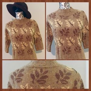 🎉NEW ITEM!🎉 Cropped Autumn Leaves Sweater