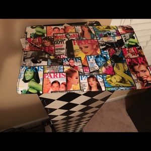 Cute fun playful clutch handbag