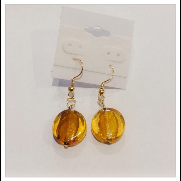 Gold Earrings Hand Crafted