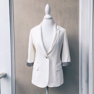 White Blazer