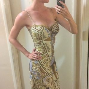 Nicole Miller tribal print dress, sz 2
