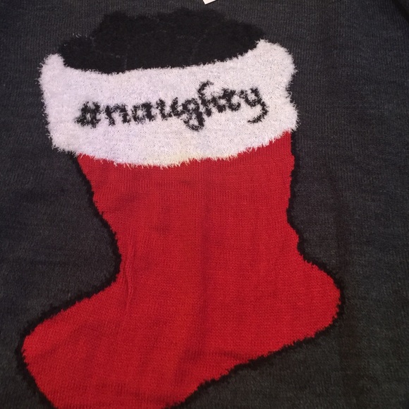 "Naughty" Christmas Sweater - Picture 2 of 4