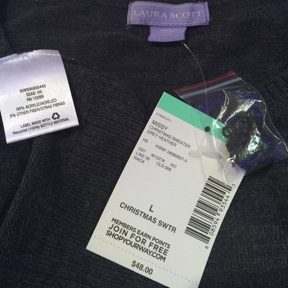 "Naughty" Christmas Sweater - Picture 3 of 4