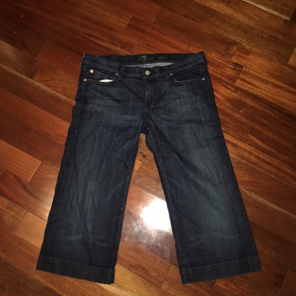 7 for all man kind capris