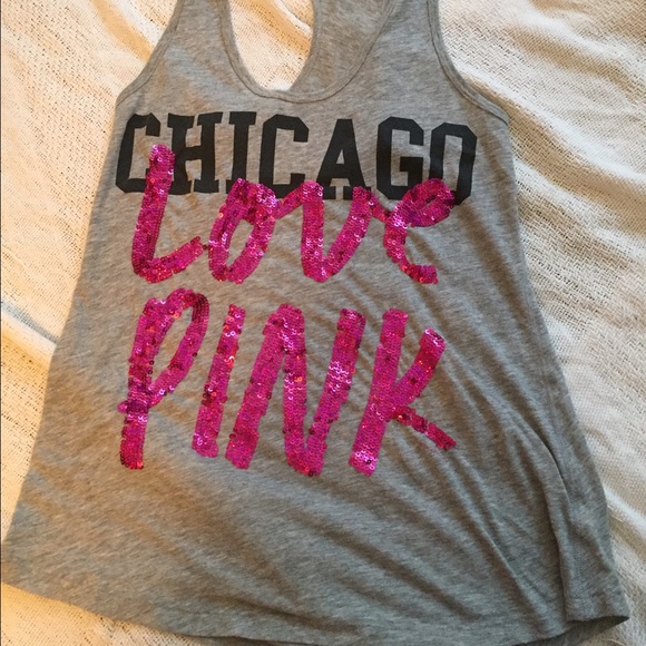 PINK Chicago Racer Back!