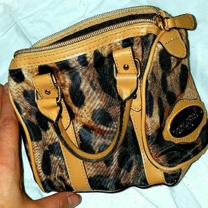 Leopard Print Victoria's Secret Bag (small)