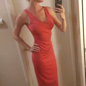 Nicole Miller Coral Dress, size 4