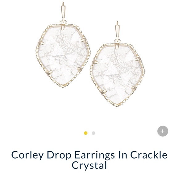 Kendra Scott crackle Corley earrings
