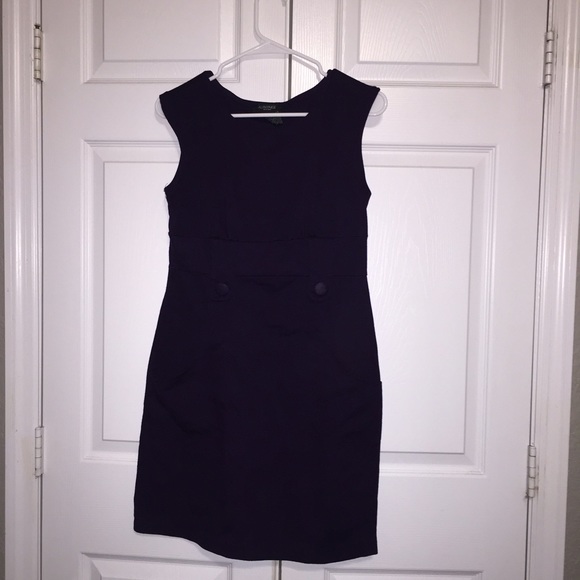 Dark purple dress by Alyn Paige New York