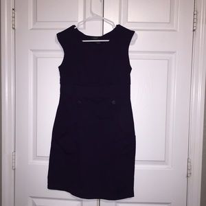 Dark purple dress by Alyn Paige New York