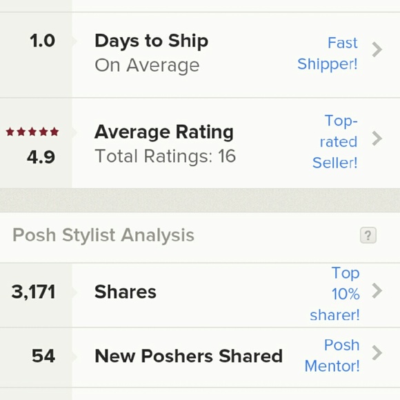 Closet Stats🎉