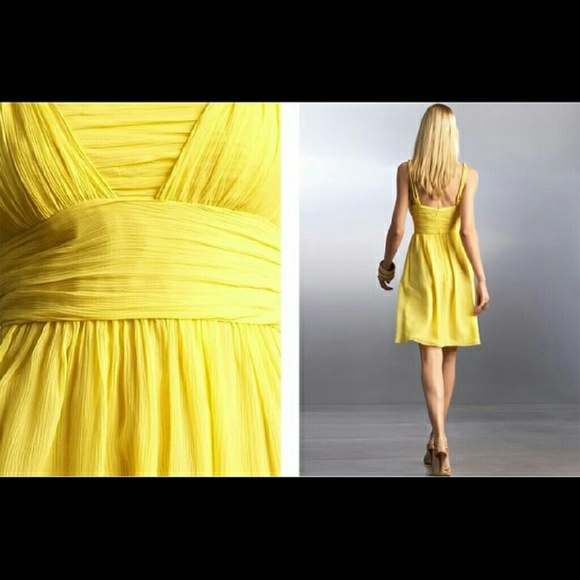 Banana Republic Ruched Georgette Dress - Picture 2 of 4