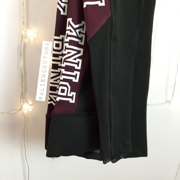 VS Pink Mesh Ultimate Yoga Leggings - Picture 4 of 4