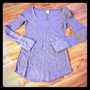 Mossimo Ribbed Long Sleeve Shirt