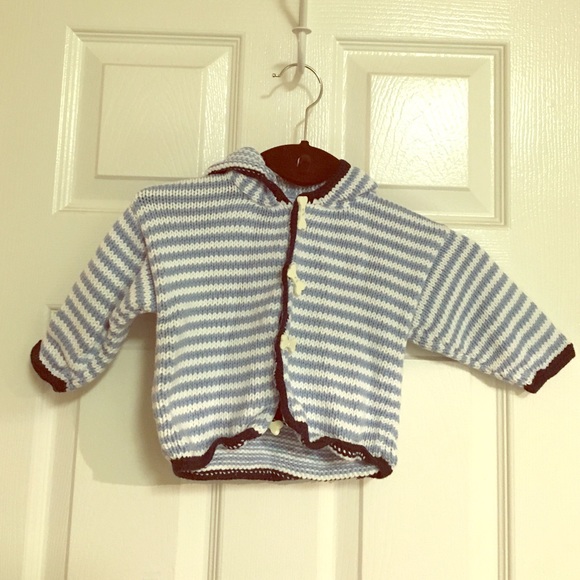 Striped Skull Sweater