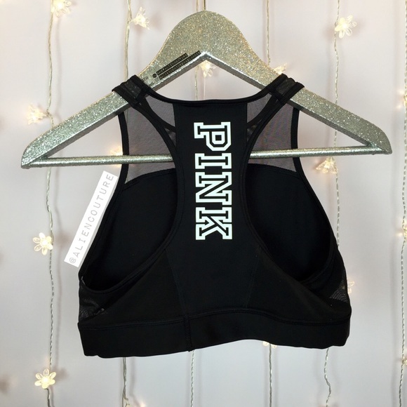 Vs Pink Mesh Ultimate Sports Bra - Picture 3 of 4