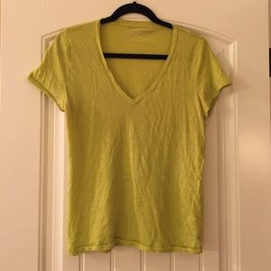 Green JCrew shirt