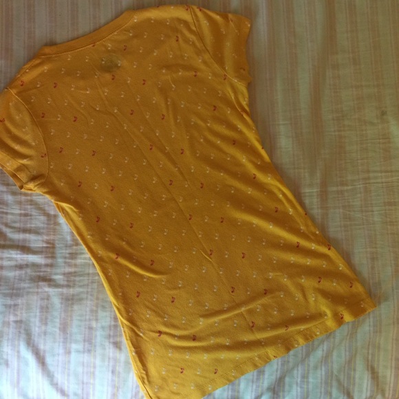 SOLD Yellow Pink T Shirt - Picture 2 of 3