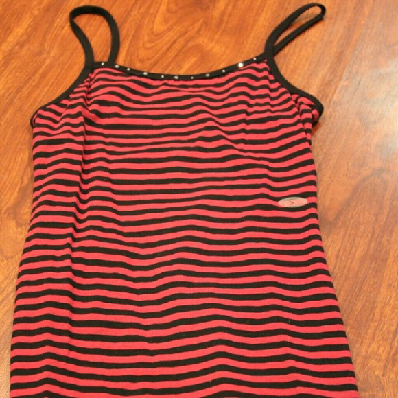 Stripped Tank Top