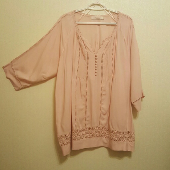 Light Rose Rayon Blouse