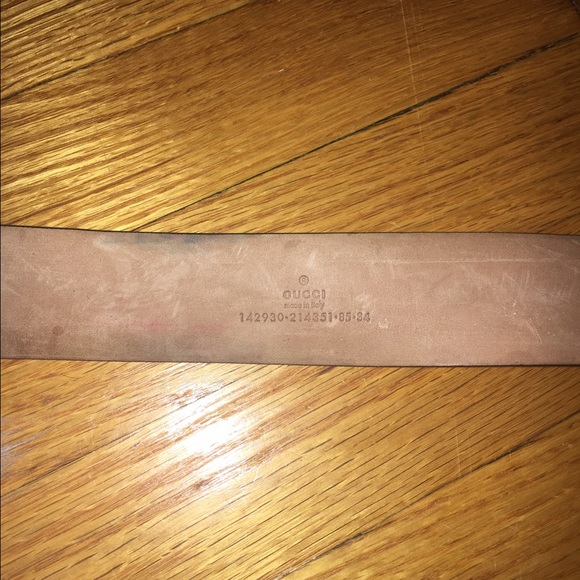 Gucci belt