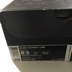 Nike Shoes - NIKE AIR FORCE 1 FLYKNIT LOW Nike Shoes - NIKE AIR FORCE 1 FLYKNIT LOW