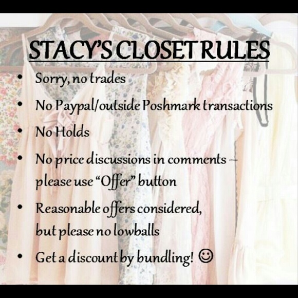 My closet rules