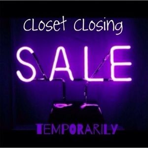 🏃‍♀️EVERYTHING MUST GO🏃‍♀️