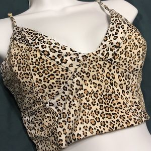Victoria Secret Leopard Bikini Top
