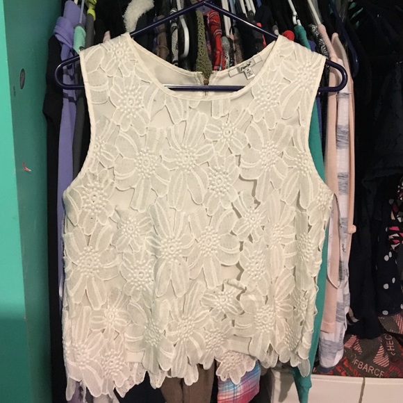 White tank top