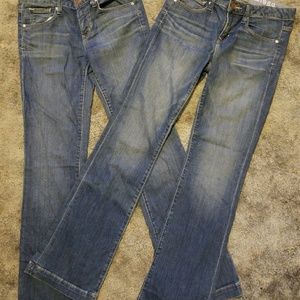 Gap jeans bundle! (26/2r) long and lean