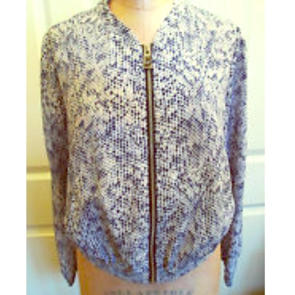 Vince Camuto Jacket with Elastic Waistband