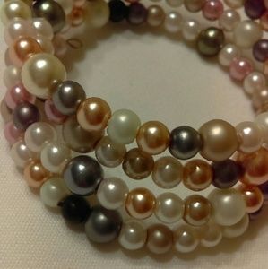 Handmade Memory Wire Bracelet