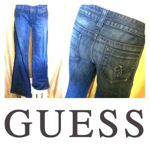 GUESS jeans daredevil flair pants
