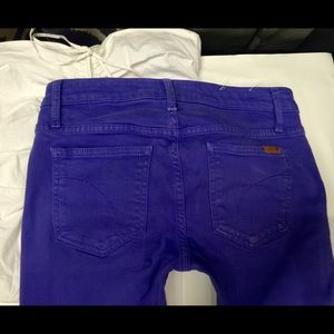 Joe's jeans skinny size 27 purple passion
